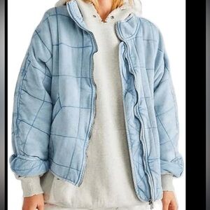 Free People Dolman Quilt Jacket